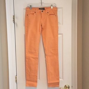 Lucky Skinny Jeans, Size 4 Regular, Peach